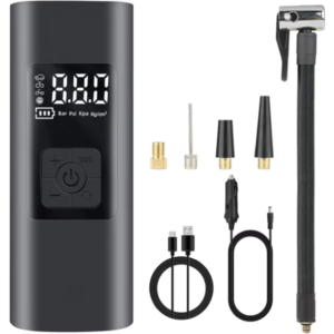 Multi-Function Portable Tire Inflator – Quick & Smart Car Air Compressor