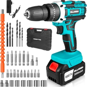 Powerfull Cordless Electric Drill Kit – Rechargeable Power Tool
