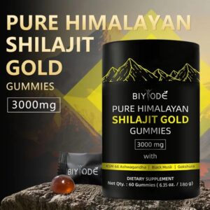 Boost Your Energy Naturally with Himalayan Shilajit Gummies!