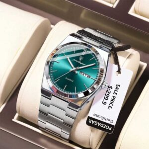 POEDAGAR 930 Man Wristwatch Stainless Steel
