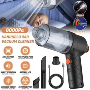 Portable Car Vacuum Cleaner Mini Wireless Vacuum Cleaner
